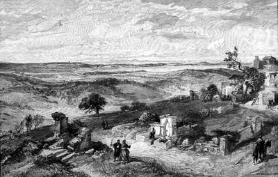 The Plains of Troy from Erenkeui, Turkey, from 