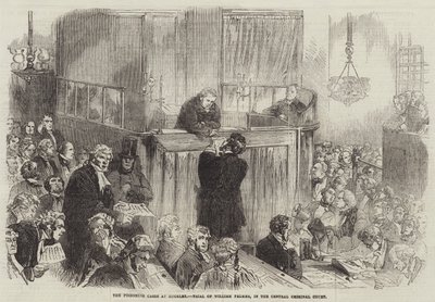 The Poisoning Cases at Rugeley, Trial of William Palmer, in the Central Criminal Court by English School