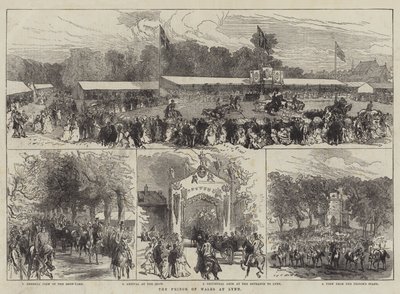 The Prince of Wales at Lynn by English School