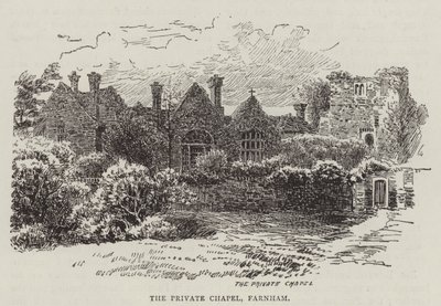 The Private Chapel, Farnham by English School