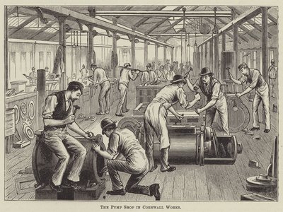 The Pump Shop in Cornwall Works by English School