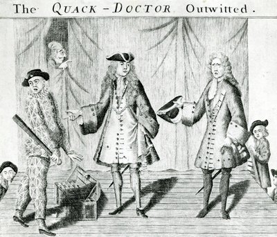 The Quack Doctor Outwitted, published by Sutton Nichols by English School