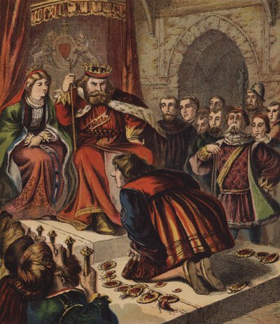 The Queen of Hearts, She Made Some Tarts by English School