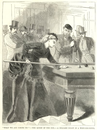 The Queen of the Cue by English School