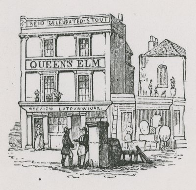 The Queens Elm Public House in Chelsea by English School