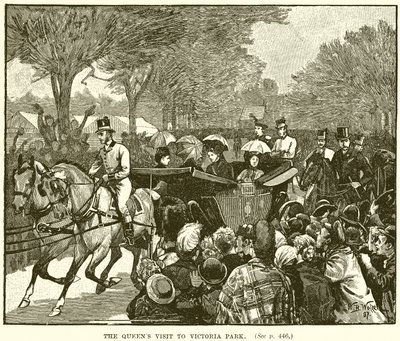 The Queens Visit to Victoria Park by English School