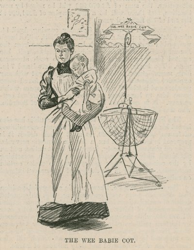 The Ragged School Union Jubilee; The wee babie cot by English School