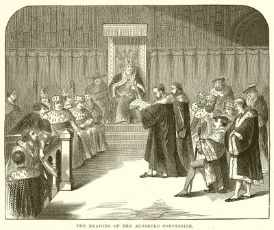 The Reading of the Augsburg Confession by English School