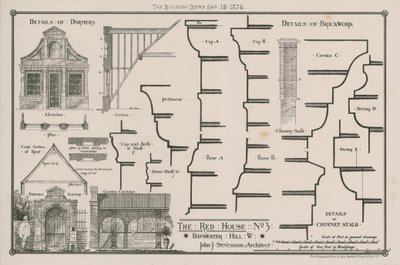 The Red House, 3 Bayswater Hill, London by English School