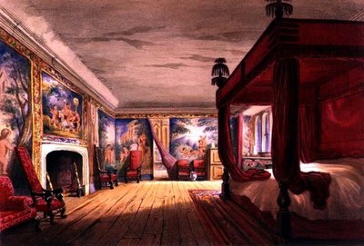 The Red Room, Cotehele House by English School