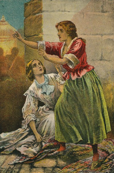 The Relief of Lucknow by English School