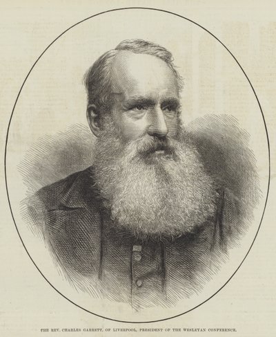 The Reverend Charles Garrett, of Liverpool, President of the Wesleyan Conference by English School