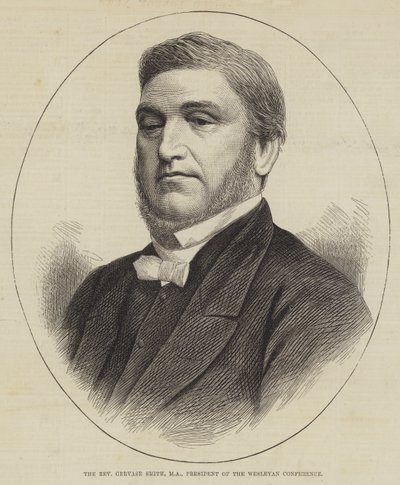 The Reverend Gervase Smith, MA, President of the Wesleyan Conference by English School