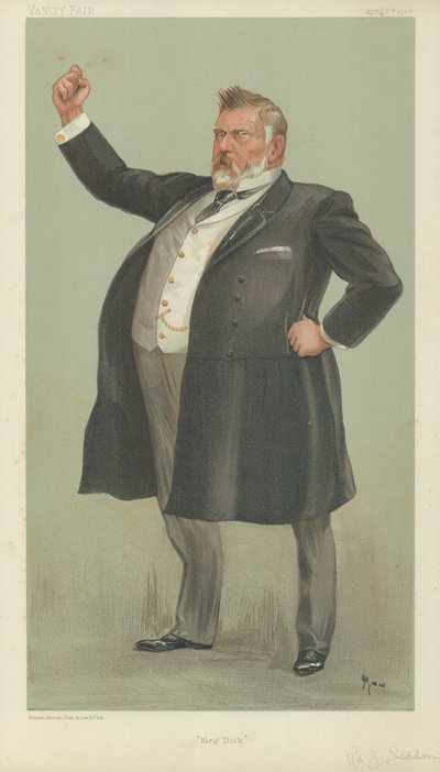 The Right Hon Richard John Seddon by English School