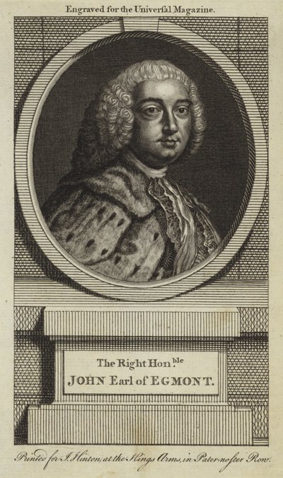 The Right Honourable John Earl of Egmont by English School