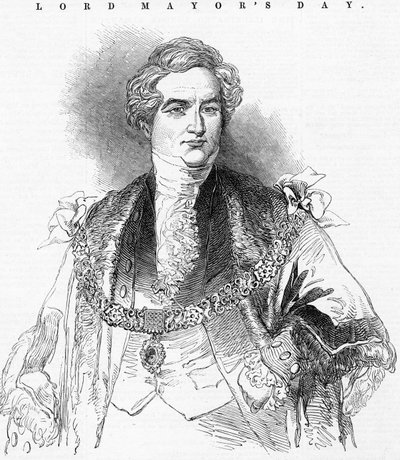 The Right Honourable The Lord Mayor, Sir G. Carroll, Illustration from 
