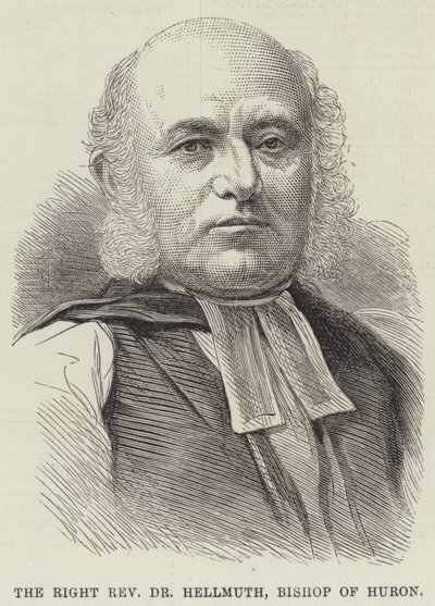 The Right Reverend Dr Hellmuth, Bishop of Huron by English School