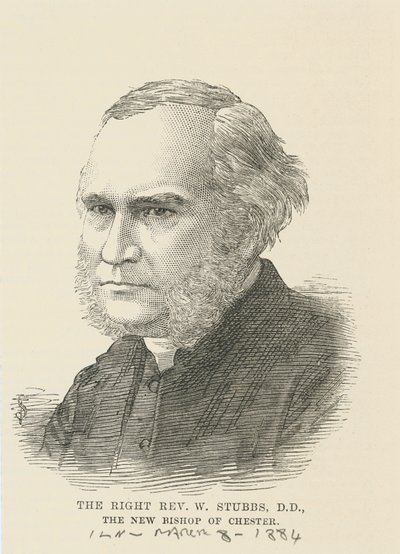 The Right Reverend William Stubbs by English School
