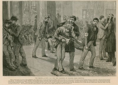 The Riot in Trafalgar Square: The Sequel - A Busy Day for the Surgeons at Charing Cross Hospital by English School