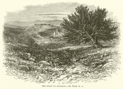 The Road to Bethany, St Mark, xi by English School