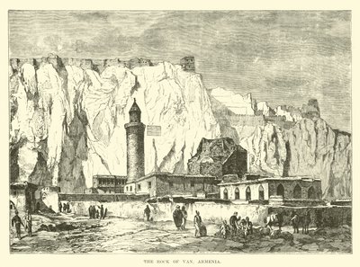 The Rock of Van, Armenia by English School