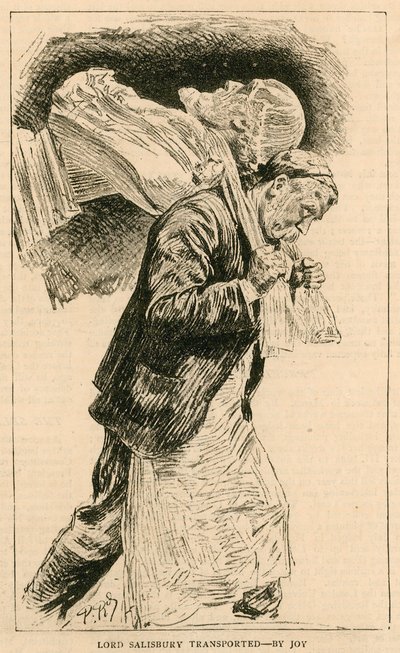 The Royal Academy, London; Lord Salisbury Transported - by Joy by English School