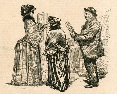 The Royal Academy, London: Seeking the Opinion of an Expert by English School