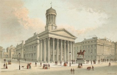 The Royal Exchange, Queen Street - Glasgow by English School