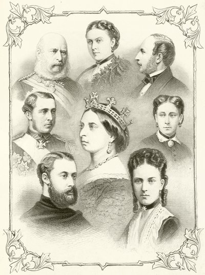 The Royal Family by English School