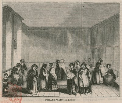 The Royal Free Hospital, Grays Inn Road, London: Female Waiting Room by English School