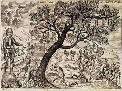 The Royal Oak of Britain, from The Compleat History of Independency. Upon the Parliament by English School