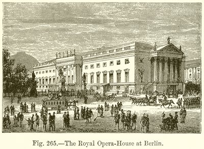 The Royal Opera House at Berlin by English School