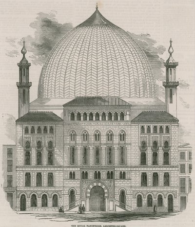 The Royal Panopticon of Science and Art, Leicester Square, London by English School