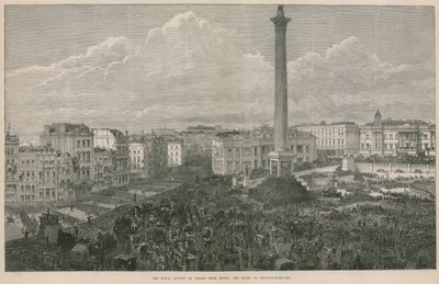 The Royal Review of the Troops from Egypt by English School