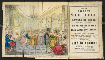The Royal Saxe Coburg Saloon. A Group of People Dancing, Eating and Drinking, 