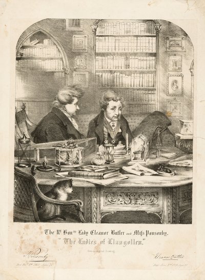 The Rt. Hon. Lady Eleanor Butler and Miss Ponsonby, 