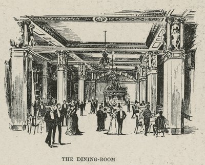 The Russell Hotel, Russell Square: The Dining Room by English School