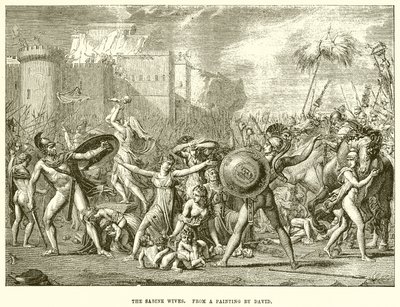 The Sabine Wives by English School