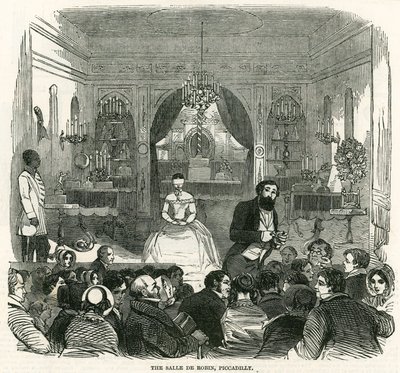 The Salle de Robin, Piccadilly, London by English School