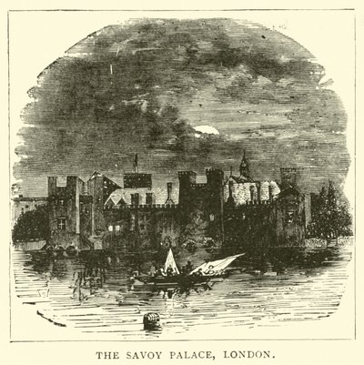 The Savoy Palace, London by English School