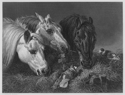 The Scanty Meal, from the Picture in the Vernon Gallery by English School