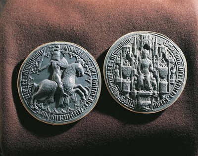 The Seal of King Edward III of England by English School