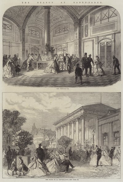 The Season at Baden-Baden by English School