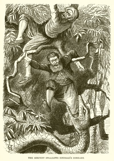 The Serpent Swallows Sindbad