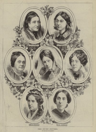 The Seven Sisters by English School