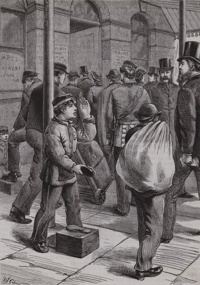 The Shoeblack by English School