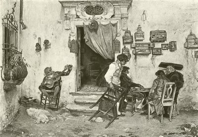 The Shop of Figaro by English School