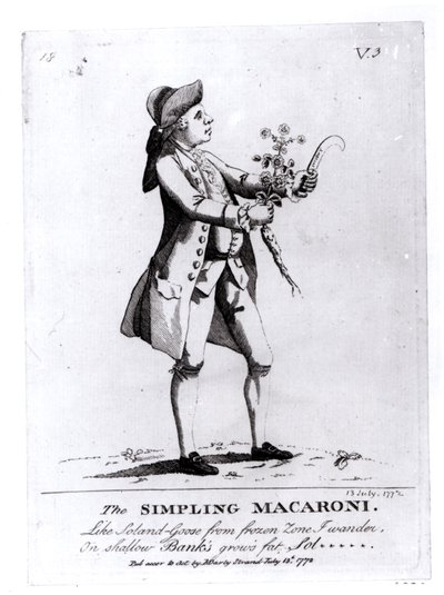 The Simpling Macaroni by English School