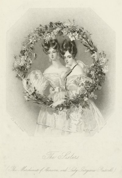 The Sisters, the Marchioness of Abercorn and the Lady Georgiana Russell by English School