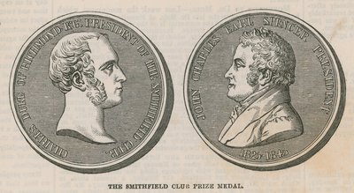 The Smithfield Club Prize Medal by English School